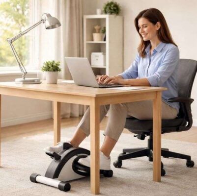 burn calories while sitting