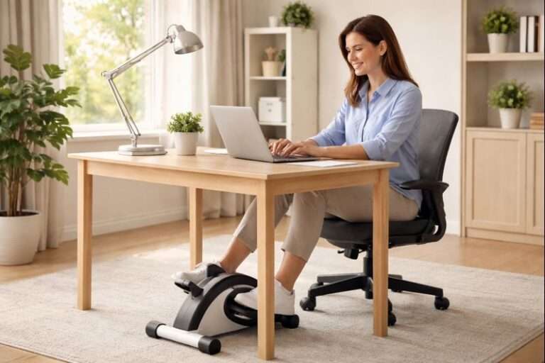burn calories while sitting