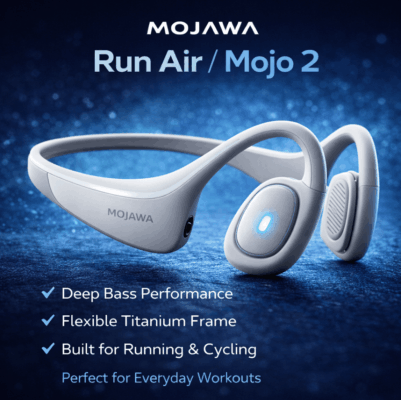 Mojawa Run Air _ Mojo 2 headphones