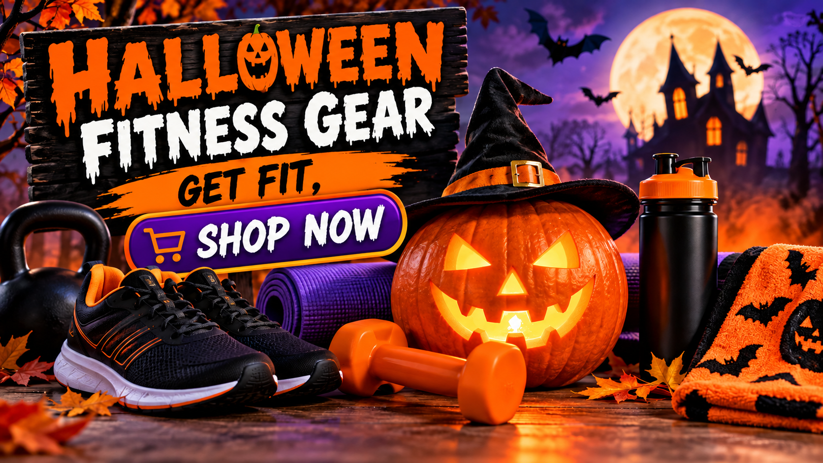 Halloween Fitness Gear - Shop Now