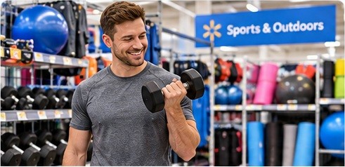 Fitness equipment, weights, exercise balls, and workout accessories